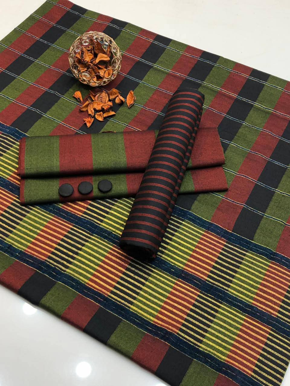 Most Demanding Evergreen Article Multi (Mehroon+Parrot)